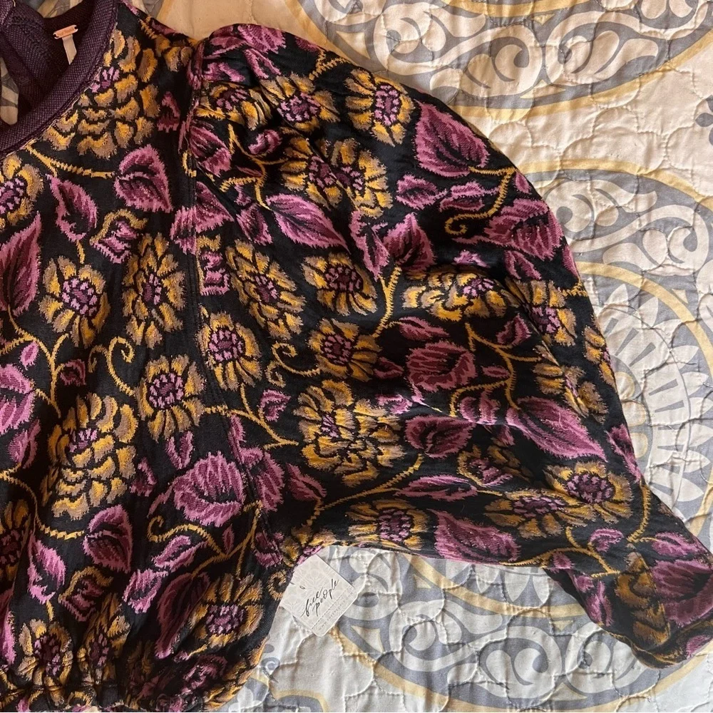NWT Free People No Ordinary Drapey Reversable Top, Small